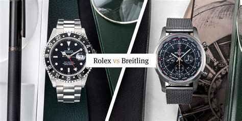 rolex breitling comparison|Rolex vs omega Breitling.